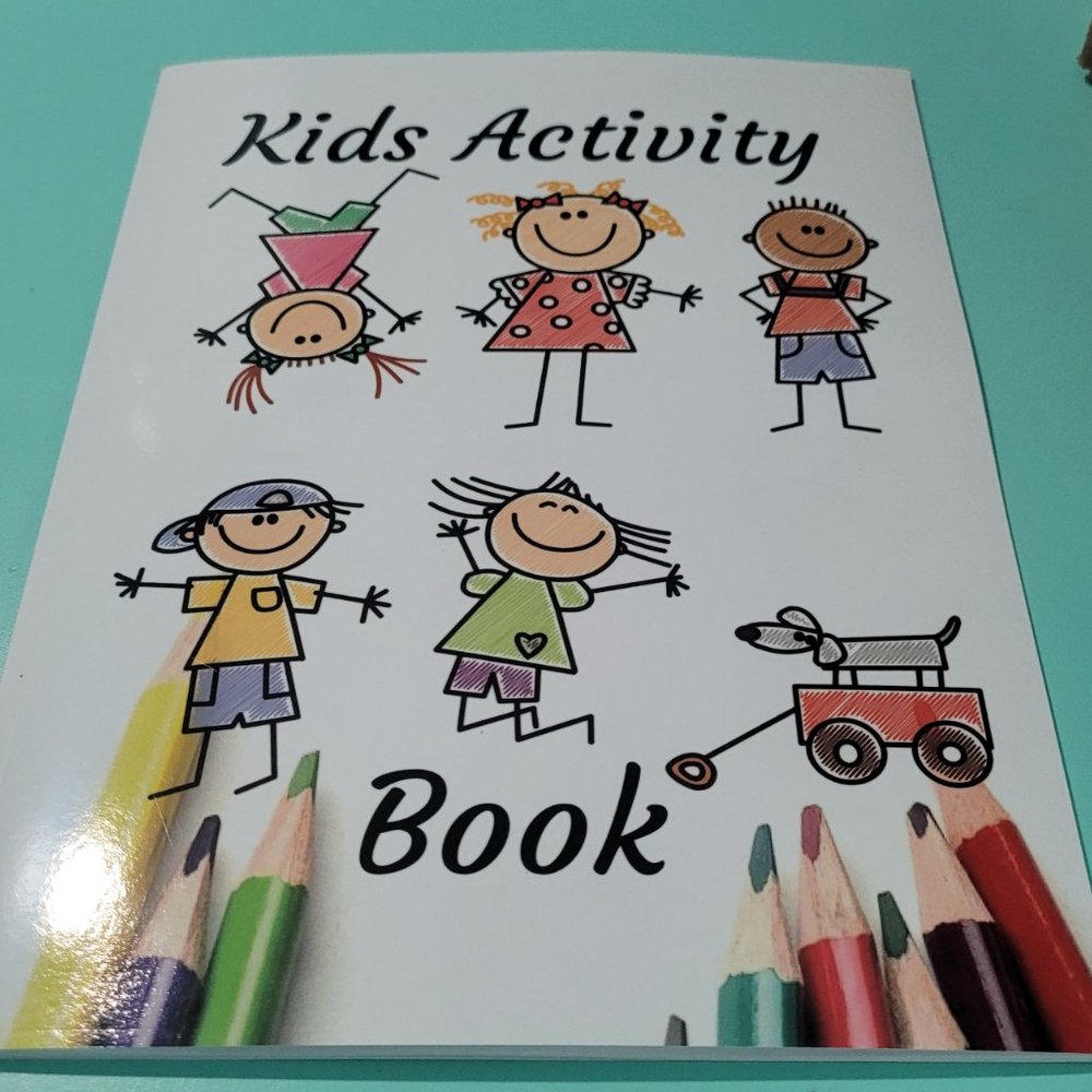 Kids Activity Book for Summer: Ages 6-10 Paperback, 25 Pages